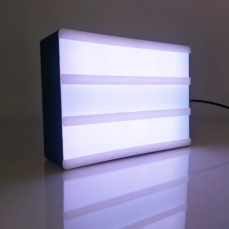 

A6 LED Cinema Light Box with DIY free combination letter card light box interior decoration small light box