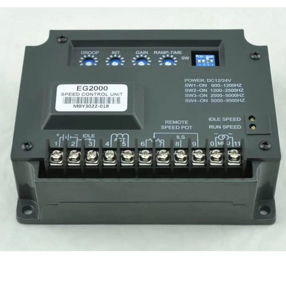 EG2000 Electronic Engine Speed Governor Controller Generator Controller Panel 