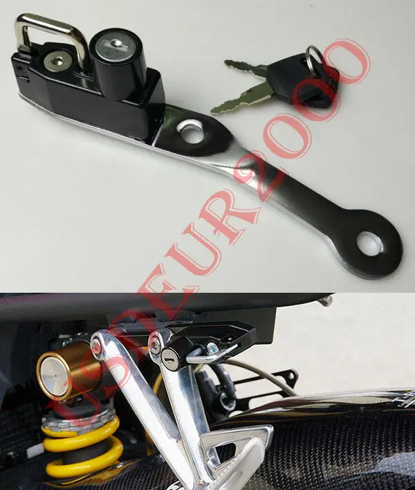 Замок на шлем для BMW S1000R S1000RR S1000XR K46 HP4 все годы 09 20 2009 2010 2011 2012 2013 2014 2015 2016 2017 2018 2019 2020|