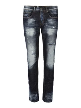 

Stretch jeans with tear