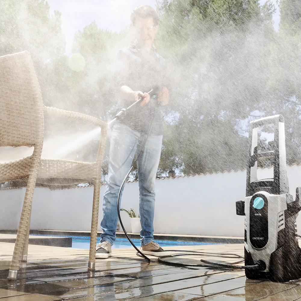 Cecotec шайба HidroBoost 1600 автомобиль и велосипед. Шайба компактная мощная портативная.