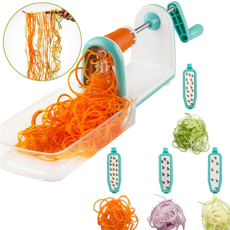 

Potato cutter multi-function spiral shredder household grater kitchen tools
