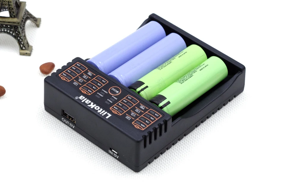 Liitokala Lii-402 202 100 18650 зарядное устройство 1,2 В 3,7 В 3,2 В 3,85 В AA/AAA 26650 14500 16340 25500 NiMH литиевая батарея смарт-зарядное устройство