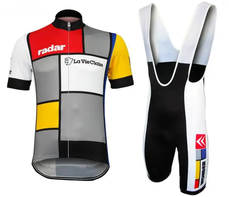 Классический ретро новый Pro team цикла Джерси Набор Ciclismo Майо кулотте с 19D гель
