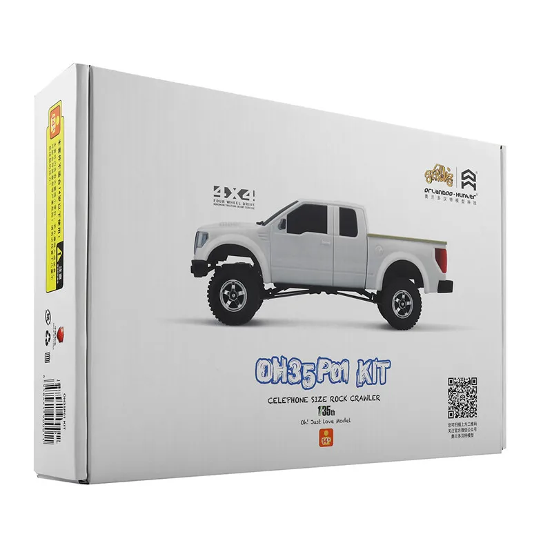 Orlandoo OH35P01 F150 1/35 EP весы моделирование скалолазание RC Гусеничный автомобиль запчасти DIY Набор для сборки с щеткой мотор ESC детские игрушки