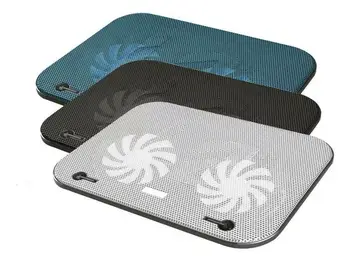 

With Fan Cooler Cooling Fan Cooling Base Laptop Notebook PC With LED