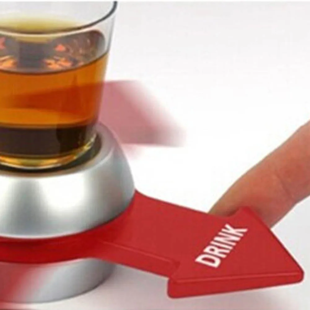 Spin The Shot Glass Drinking Game Fun Party Gifts,Turntable Toys