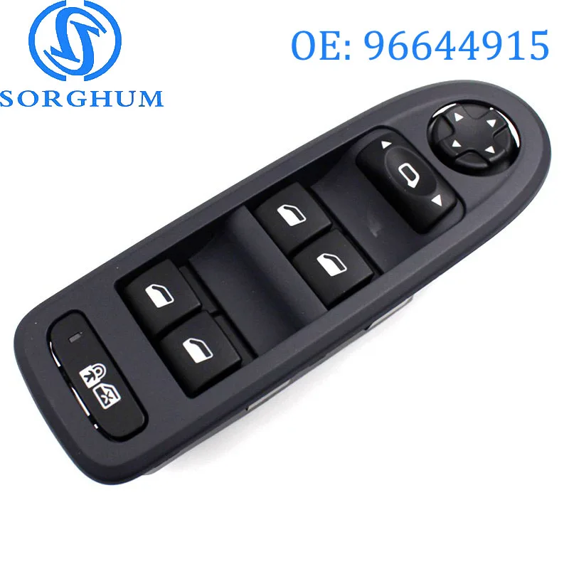 

96644915 New Door Hatchback Wagon Master Power Window Switch For Peugeot 308/508/C5 5