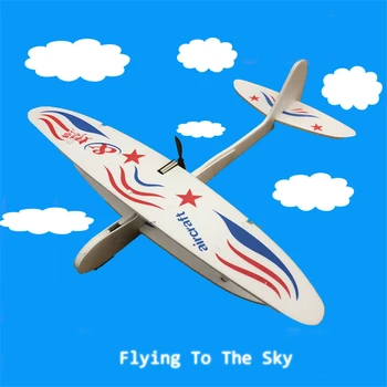 

Eva2king Biplane Glider Electric Foam Flying Airplane Toys USB Rechargeable Aircraft Model Air Plane Gifts Toys For Chidlren