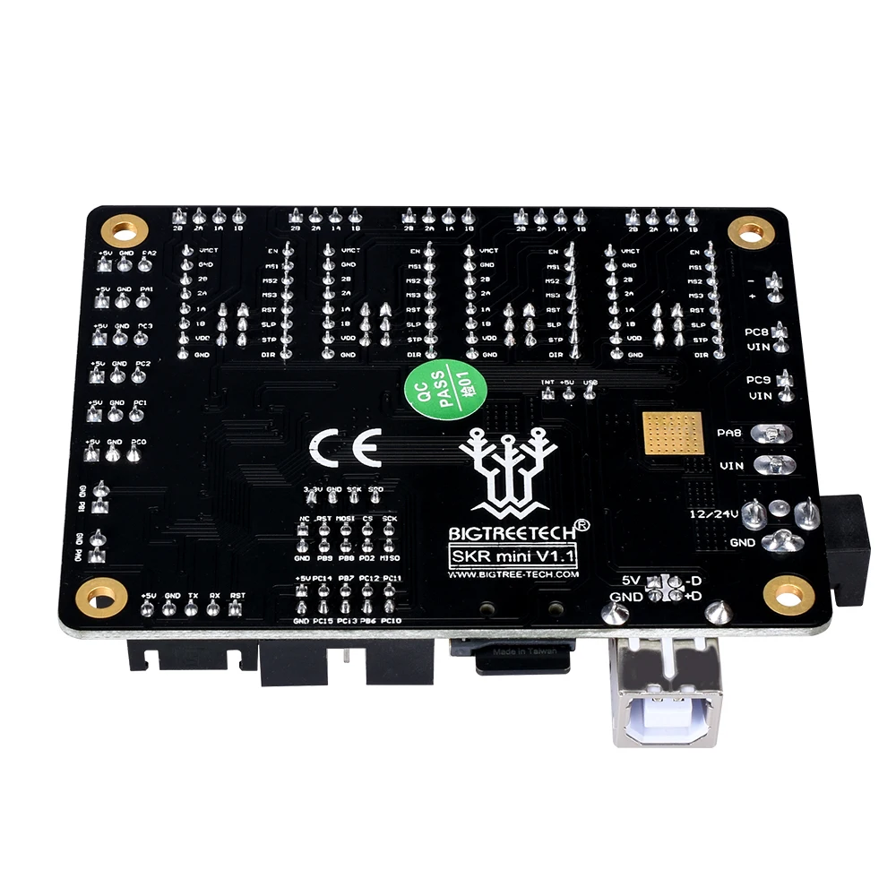 BIGTREETECH SKR MINI V1.1 Controller Board 32 Bit Mini Motherboard Z Axis TMC2208 TMC2130 SPI Driver 3D Printer RepRap MKS GEN L|Детали и