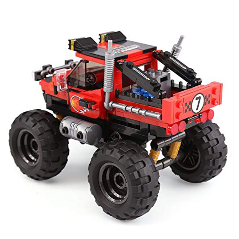 

Super Big Foot Car Set Car Series Building Blocks Bricks Toys for Kids Educational Funny Kids Gifts Model