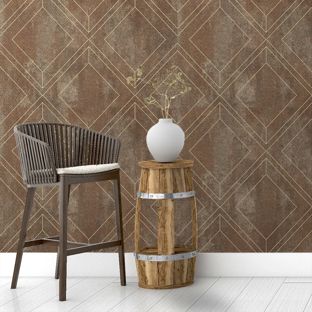 

HaokHome Vintage 3d Floral Wallpaper 0.53m*10m Flower Contact paper Blue non woven wall covering Living room Bedroom home Decor