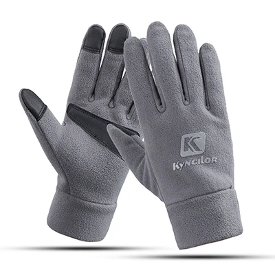Guanti Moto Invernali Touch Screen Impermeabili Antivento - Modello Unisex Con Protezione Nocche, Per Motociclismo, MTB E Outdoor