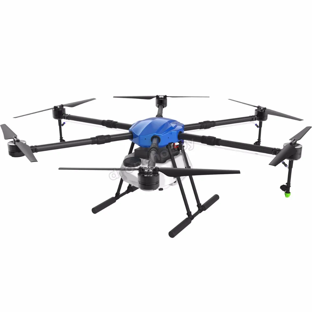 6 осевой водонепроницаемый спрей для сельского хозяйства drone w/16L большая система