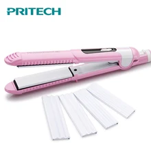 Керамические бигуди для волос PRITECH мини выпрямитель кукурузная пластина для волос Волнистые плоские утюжки многофункциональные гофрированные щипцы для завивки#936