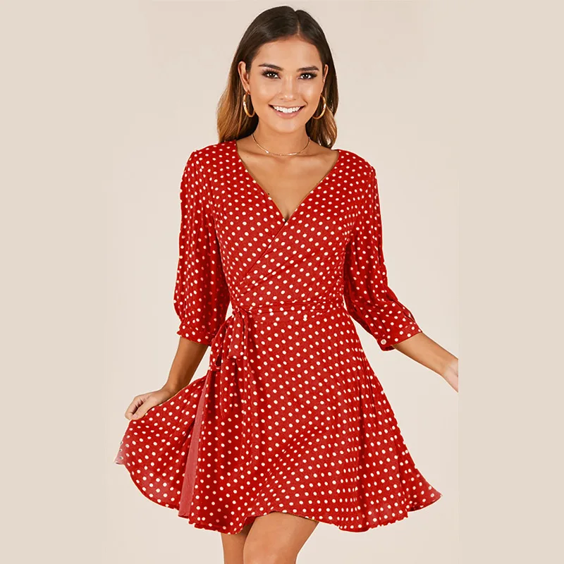 pretty woman polka dot dress for sale