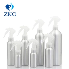 Новинка! 1 шт. 30 мл-500 мл низкая цена Алюминий бутылка с круглой формы мини-триггер опрыскиватель, многоразовая бутылка