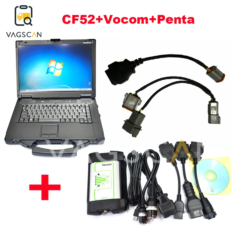 Penta vodia 5 инструмент для диагностики промышленных морских двигателей Toughbook CF52 PENTA