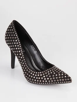 

DAME ROSE Cleavage black with rhinestone