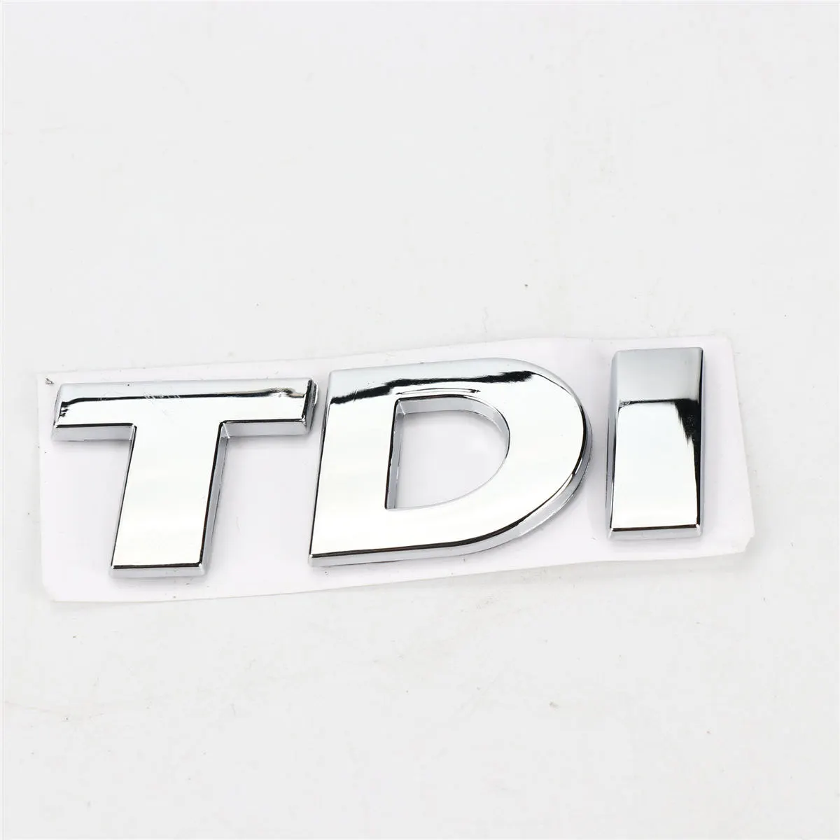 Хромированная наклейка на заднюю крышку багажника 3d TDI для Volkswagen VW Golf Jetta Passat MK4 MK5