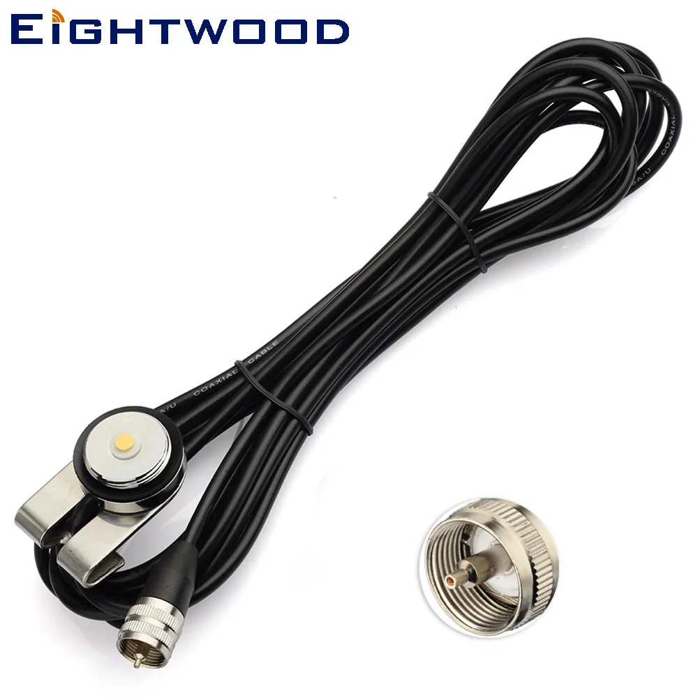 Eightwood N 2 крепление на крышу/мобильный кронштейн антенны NMO к UHF PL 259 разъем RG58