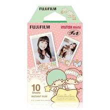 Белая пленка для Fuji Instax Мини маленькая Две звезды Instant 10 пленка для Fuji Instax Mini 7 s 8 8+ 9 25 50 s 70 90 300 SP-1 2 принтер