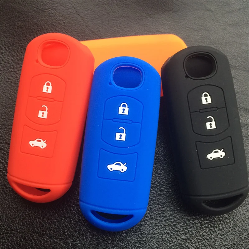 Buy Silicone rubber car key cover for MAZDA 3 5 6