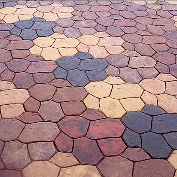 

BEST PRICE Plastic Molds for Concrete Paving Slabs Wall Stone Cement Tiles "Stone ROSE" Paving Slabs Plastic molds