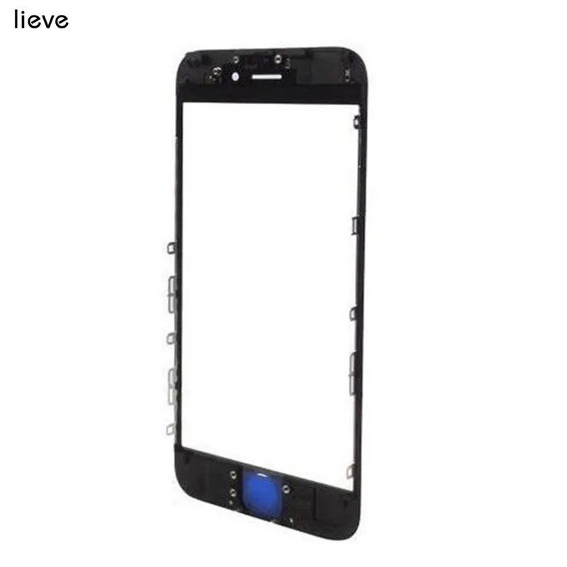 5PCS AAA+ Phone Front Glass + Frame+OCA For iPhone 77 Plus88 Plus touch screen digitizer Outer Panel Lens Repair Part3