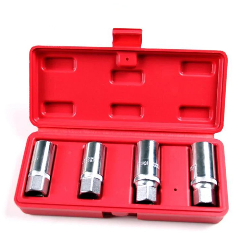 

4pcs Precision Broken Bolt Extractor Head Screw Extractor Chrome Vanadium Steel Professional Tools