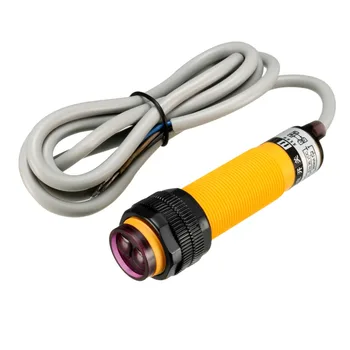 

UXCELL 300/400mA Photoelectric Switch DC 6-36V AC 90-250V Infrared Ray Diffuse Reflection Optical Sensor Switch PNP NO DC NO/NC