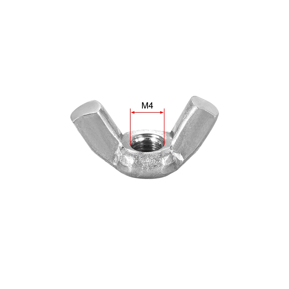 Carbon Steel Zinc Plated Hand Twist Tighten Ear Butterfly Nut uxcell 3//8 inches-16 Wing Nuts 15 Pcs