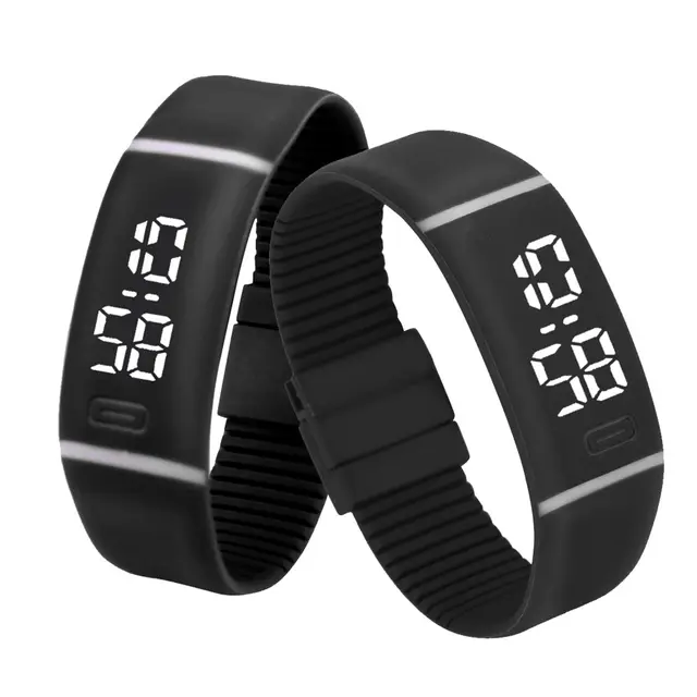Men Women Rubber LED digital watch relogios Date Sports Bracelet Digital Wrist W Men Women Rubber LED digital watch relogios Date Sports Bracelet Digital Wrist W