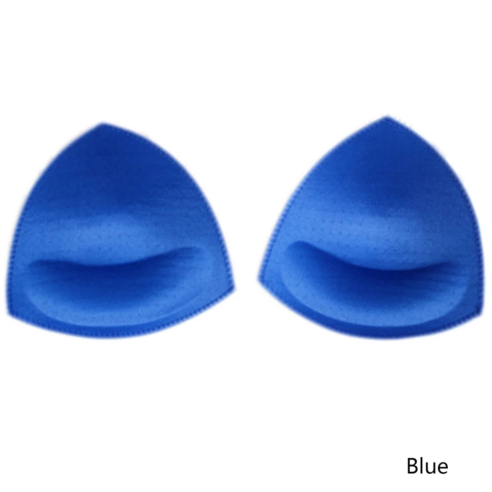

BUBABOX 1 Pair Summer Swimsuit Padding Inserts Sponge Foam Bra Pads Women Chest Cups Breast Bra Bikini Inserts Chest Pad