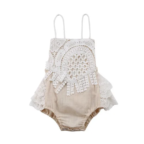 baby halter romper