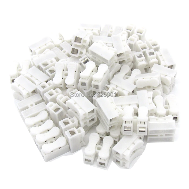 70PCS Spring Wire Connectors Electrical Cable Clamp Wiring Terminal