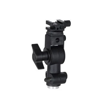 

NiceFoto Photo studio flash hot shoe Holder flash lighting Accessories,Speedlite holder,Photographic lighting Accessories