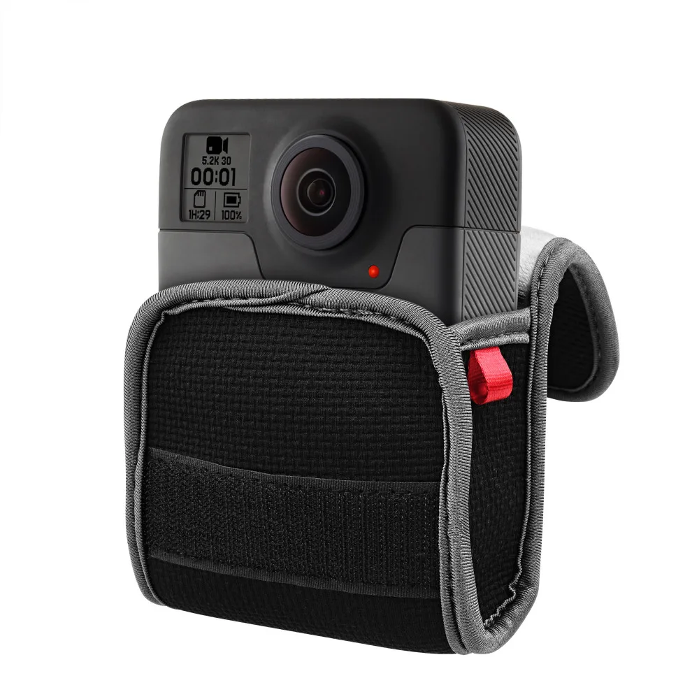 

Premium Neoprene Camera Bag Carrying Case Cover for GoPro Fusion Action Dash dslr camera bag