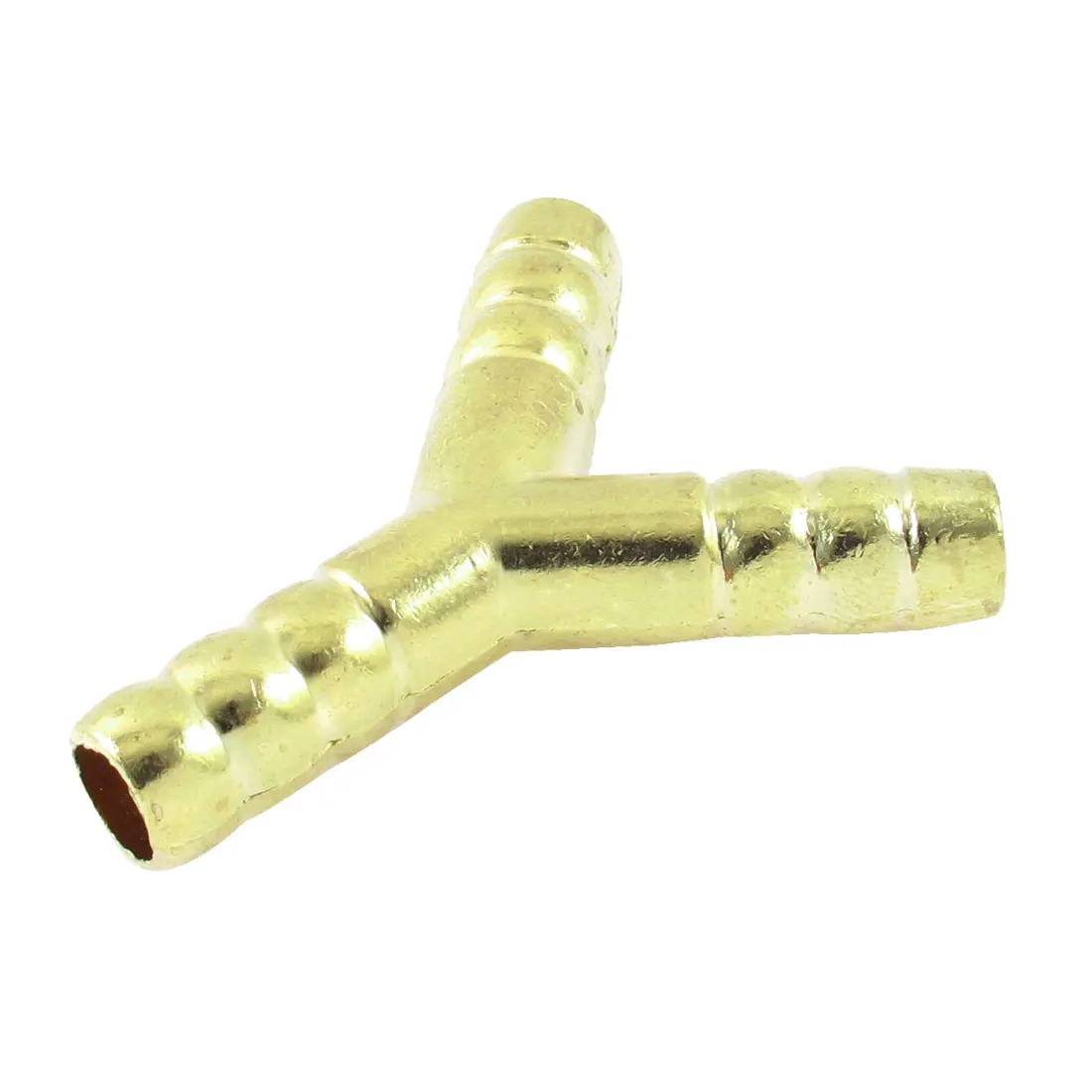 UXCELL Brass Y Shape 3 Way 10Mm Barb Gas Water Tube Hose Fitting