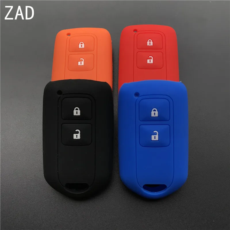 Силиконовый чехол ZAD для ключа от автомобиля YOYOTA Yaris Highlander Vios YI ZHI с 2 кнопками