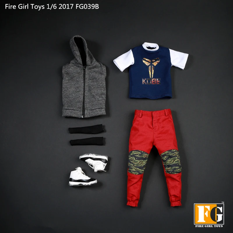 1/6 Scale Accessories Fire Girl man Toys FG039 Cool Cam Suit B for 12 inch Phicen Tbleague Verycool