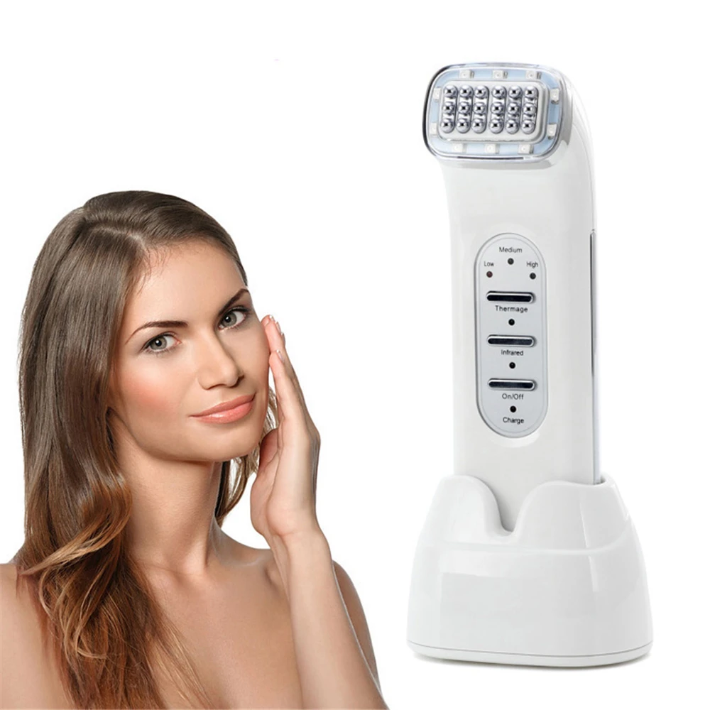 

RF Radio Frequency Beauty Instrument Tighten Skin Pore Shrink Facial Care Tool