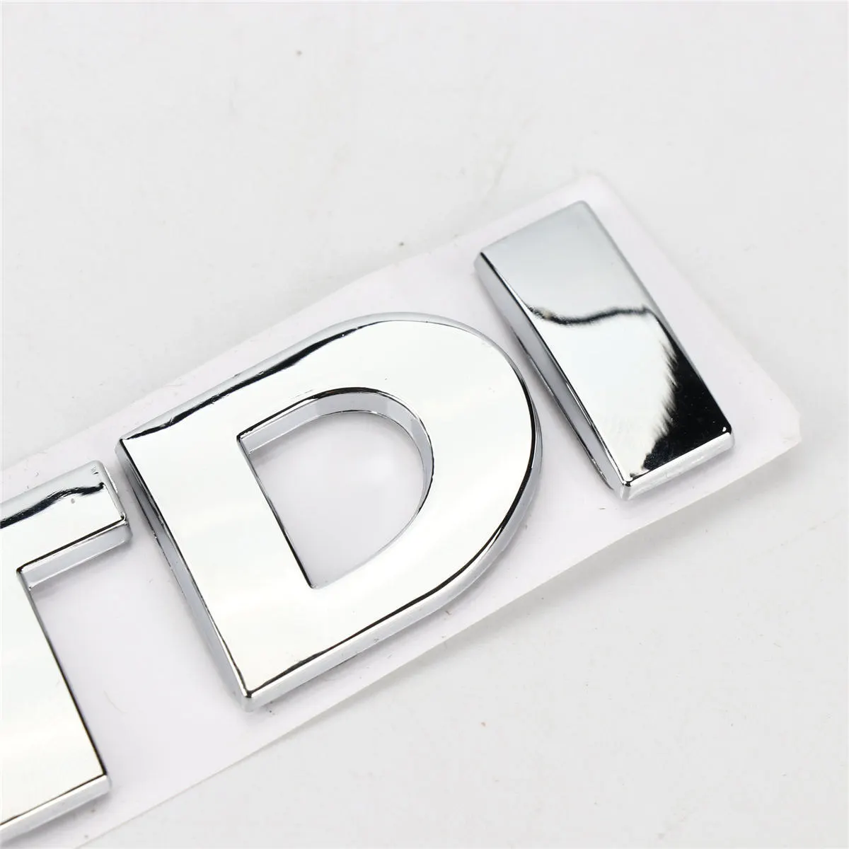 Хромированная наклейка на заднюю крышку багажника 3d TDI для Volkswagen VW Golf Jetta Passat MK4 MK5