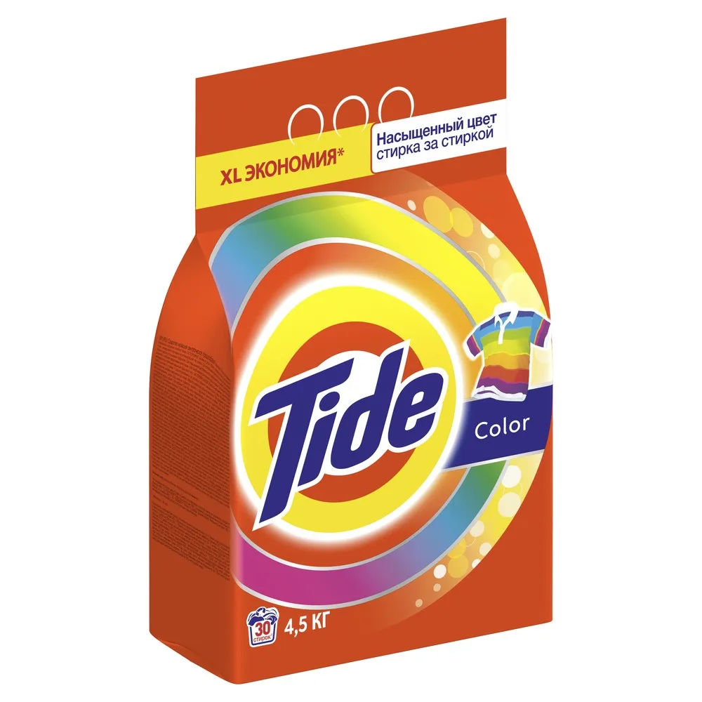 Стиральный порошок Tide Автомат Color 30 стирок 4,5 кг