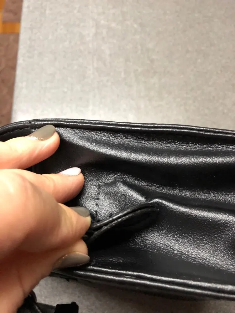 2019 MOJOYCE Casual Women PU Leather Sling Handbag Girls Crossbody Bag Patchwork Messenger Shoulder Bag Female Bolsa Feminina photo review