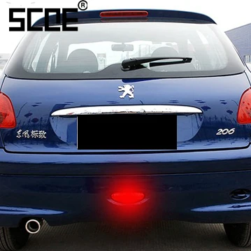 SCOE P21W DC12V 30SMD 5050 светодиодный автомобильный Стайлинг задний противотуманный