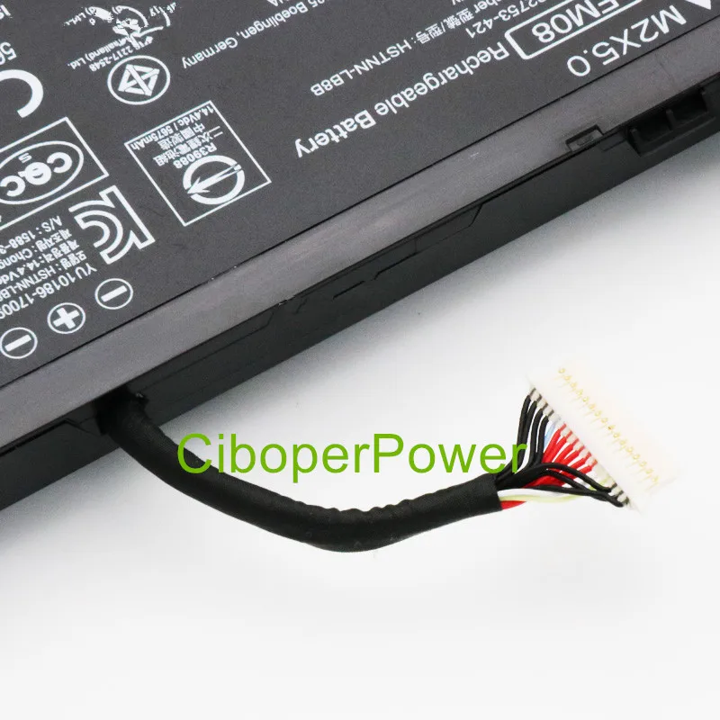 14,4 В 86WH оригинальные батареи для ноутбуков для HQ-TRE 922976-855 TPN-Q195 Omen 17-an014ng FM08