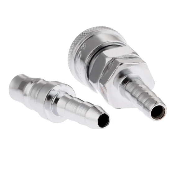 

2Pcs Pneumatic Fitting Air Line Hose Compressor Connector Quick Release Coupler Air Line Fittings for 8mm Hose Pneumatic Parts