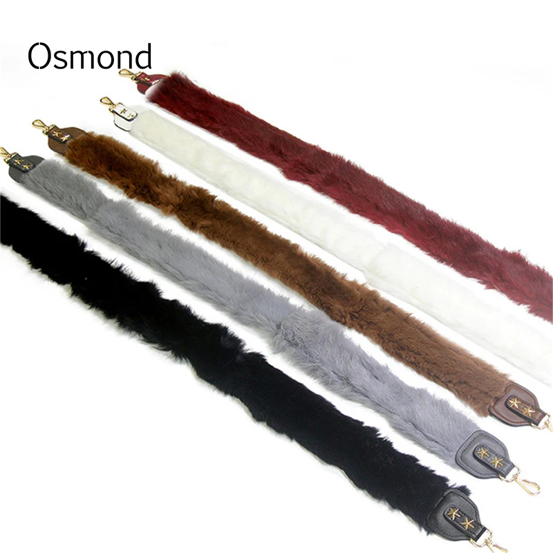 www.cinemas93.org : Buy Osmond 100CM Bag Straps DIY Replacement Bag Straps Faux Fur Shoulder Belts ...