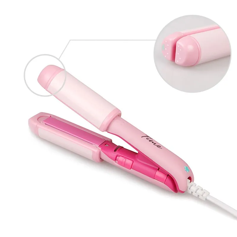 Cute-Fruit-Mini-Straightning-and-Curling-Irons-Portable-Hair-Curler-Small-Size-Straightener (3)